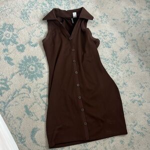 Divided H&M Brown Dress